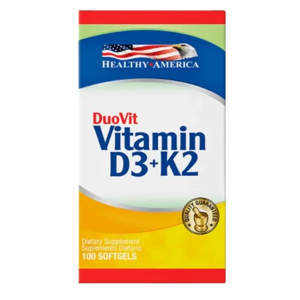 Duovit vitamin D3+k2 100 Softgels.
